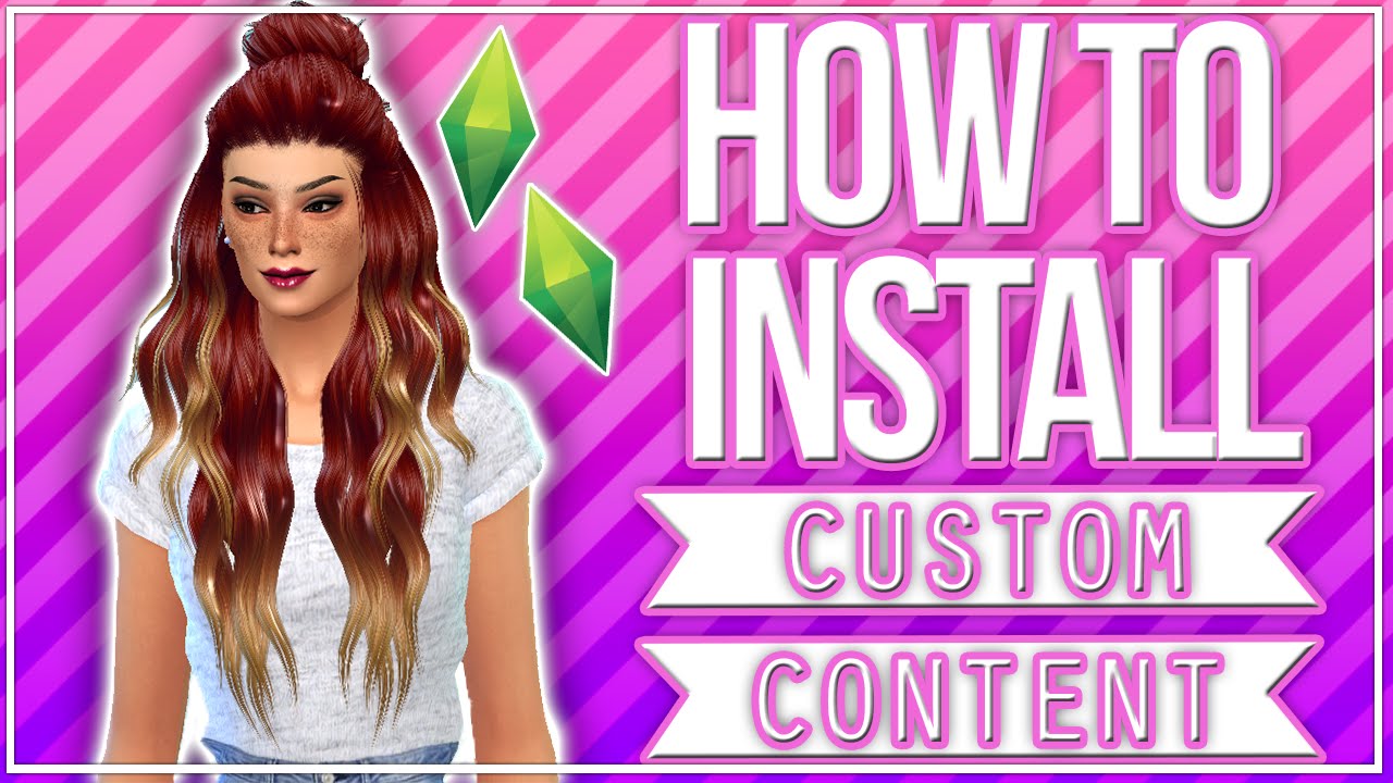 how to sims custom content