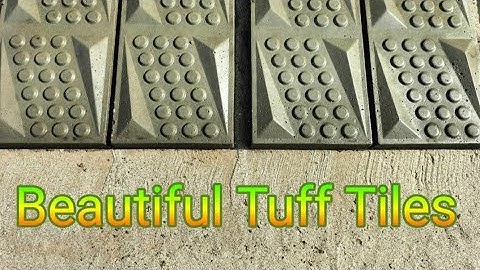DIY Tuff Tiles cement concrete How to make tuff tile making with Cement concrete beautiful Tuff tile