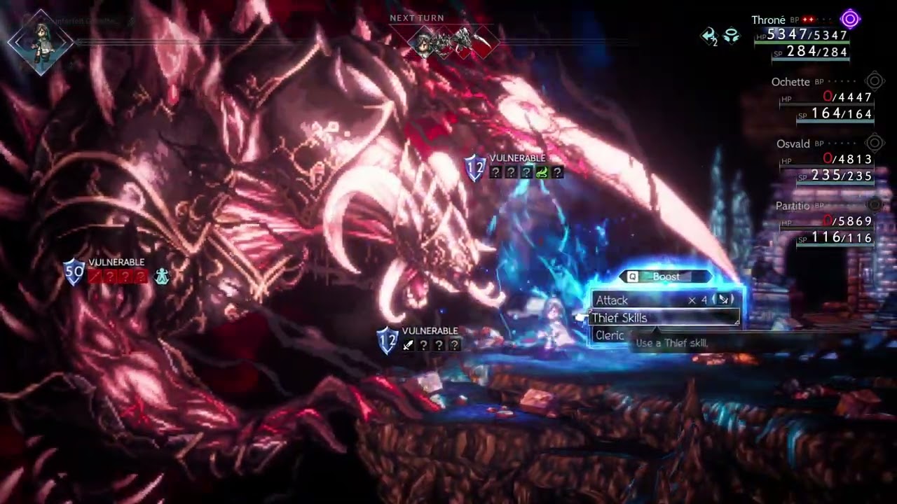 Solo Throné Galdera Fight - Phase 2: Galdera, the Fallen