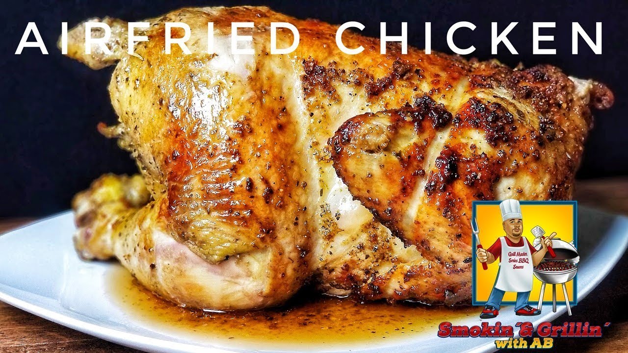 Rotisserie Chicken Airfryer Recipe Youtube