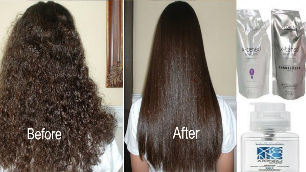 Rebonding/Smoothing-Step by Step-Permanent hair straightening ...