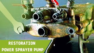 How to repair spray pump - Three pistons / Made in japan #reparing_show