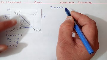 Chapter:7 Ex.7.4 (Optional) Q.4 Coordinate Geometry | Ncert Maths Class 10 | Cbse