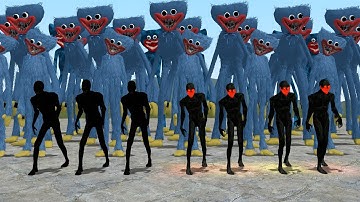 100 SCP-106 VS 100 HUGGY WUGGY!!! Garrys Mod Sandbox