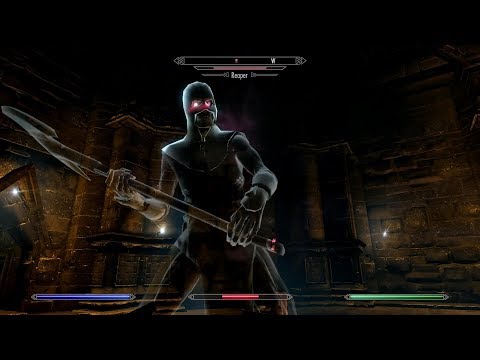 Skyrim - Reaper Gem Fragments, Reaper's Lair, Reaper Boss
