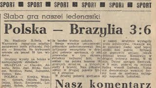 20.06.1968 - Polska - Brazylia (3:6)