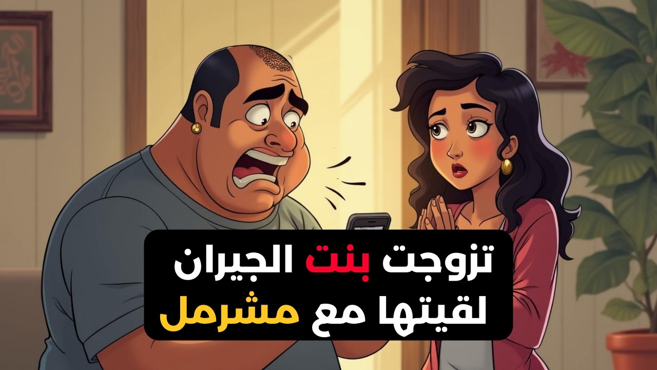 تزوجت بنت الجيران على أساس مؤدبة... حتى لقيتها مع مشرمل!