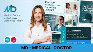 WordPress Medical Theme Showcase: MD – Doctor & Healthcare Theme