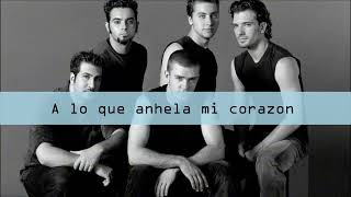 N´Sync - Gone (Instrumental) Letras en Español