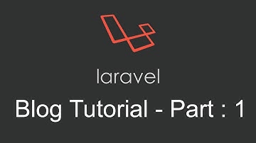 How to create blog in Laravel Project Demo - Part 1 | Laravel Tutorial