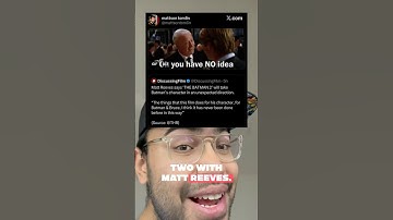 THE BATMAN PART II IS GONNA BE PEAK! #mattreeves #thebatman #dc #jamesgunn #dcuniverse #batman