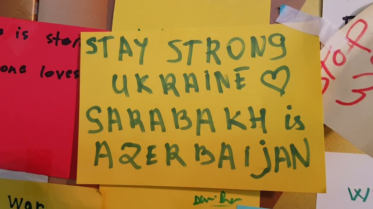 Inside the Ukraine Pavilion