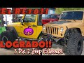 Dia 3 El Reto! 2 Jeep Extremos en 3 Dias by Waldys Off Road