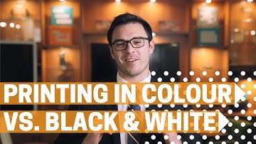 Colour Vs. Black and White Printers - Why Does Colour Cost More?