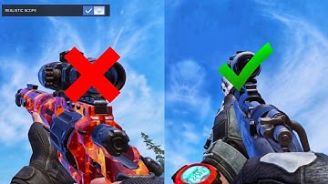 This SCOPE is better than Realistic Scope in COD Mobile…