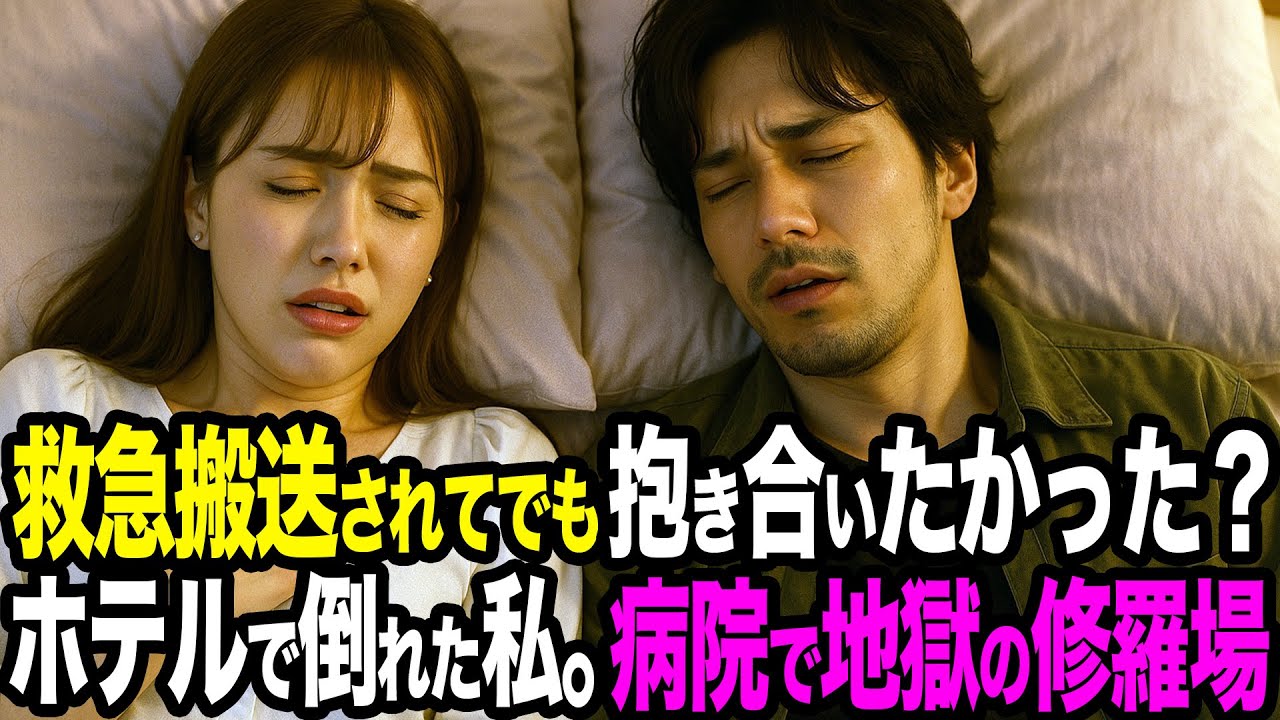 【シタ妻】「救急搬送されてでも抱き合いたかった？」深夜のホテルで倒れた私…親族会議で土下座、慰謝料地獄で人生が終わった女の末路...不倫の代償は、甘い恋ではなく地獄の修羅場【修羅場朗読】