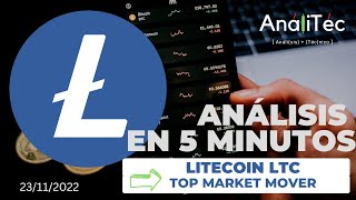 🚨 Litecoin Vuela🚀 (LTC) Analisis de precio hoy🚨 VID.58  con patrones armonicos BAT🦇