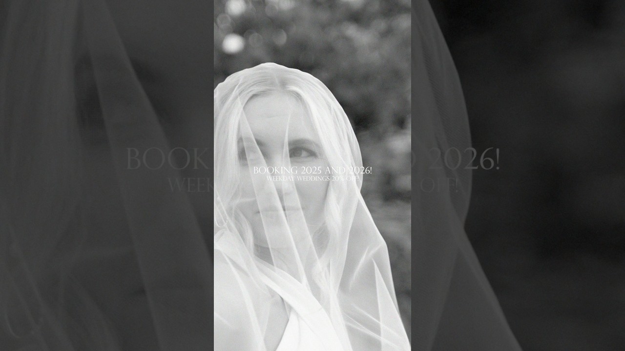 ‼️BOOKING 2025 & 2026 COUPLES‼️I am a Chattanooga, TN based wedding filmmaker! Let’s Chat!