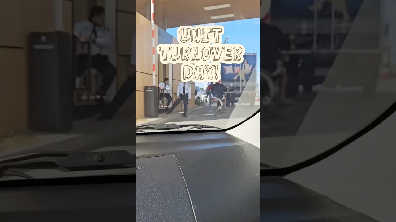 Process steps for Urban Deca Condo unit turnover (personal experience) 