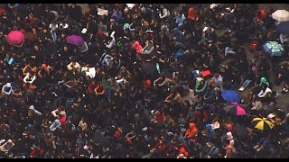 GUN PROTEST: Hundreds of students gather outside Berkeley High School