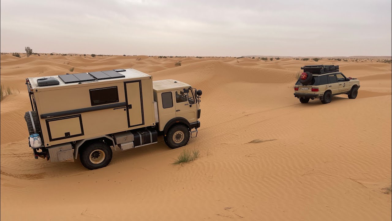 Mit Geländewagen & Expeditionsmobil durch die Wüste Tunesiens | Offroad pur! EP 52