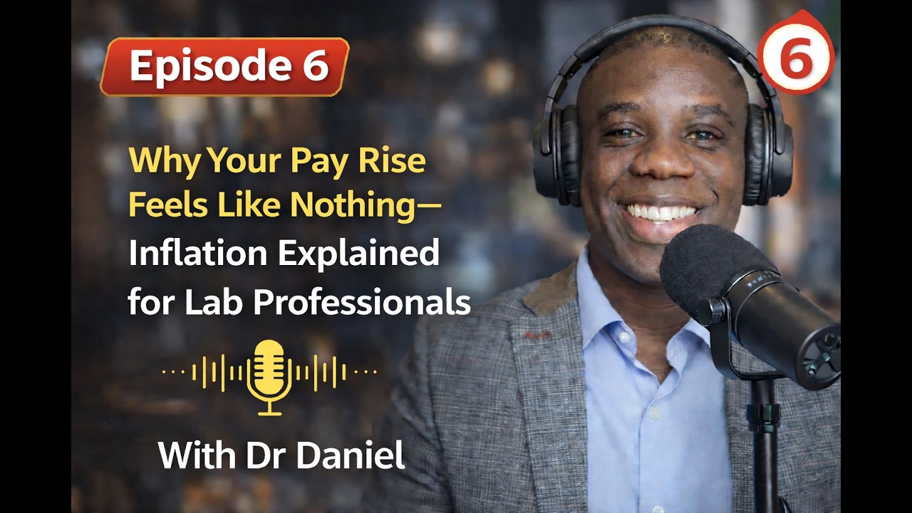 Episode 6 - Why Your Pay Rise Feels Like Nothing—Inflation Explained for Lab Professionals