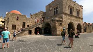 Rhodes Greece Old Town &amp; Walls HD #blackpoolpaparazzi  #rhodesgreece #greekislands