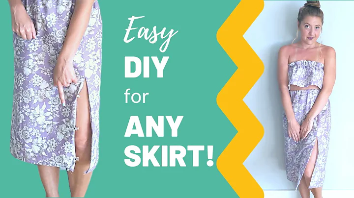 How to Add a Side Seam Slit to a Skirt | Beginner Friendly Sewing Tutorial - DayDayNews