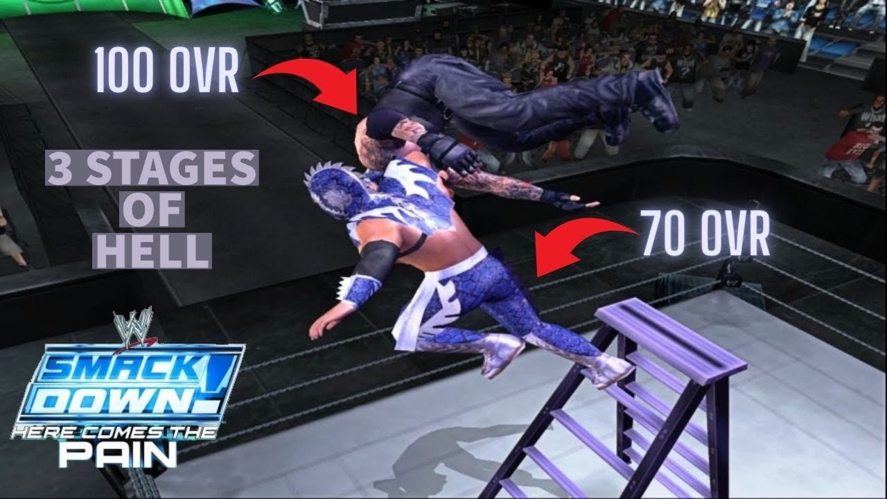 3 Stages of Hell Undertaker(100 OVR) VS Ultimo Dragon Smackdown