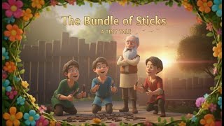 The Bundle of Sticks  | Moral Story for Kids | Tiny Tales | Unity Is Strength Animated Short
