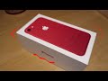 Iphone 7 RED unboxing & comparison!  فتح صندوق آيفون ٧ الأحمر ومقارنة
