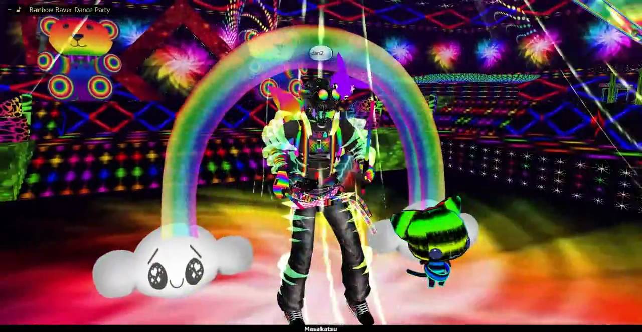 IMVU - Rainbow Raver Dance Party - He-Man Parody (Hey, What's Going On ...