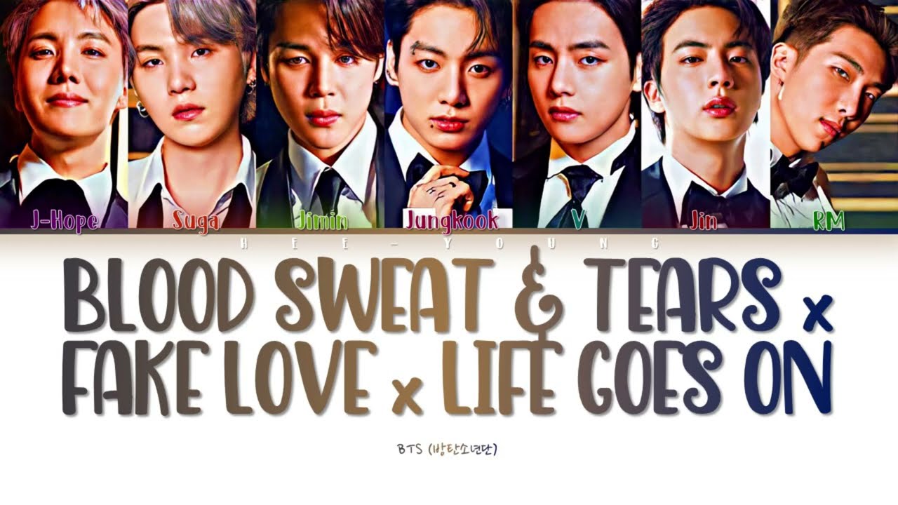 BTS "Blood Sweat & Tears x Fake Love x Life Goes On (benny blanco Remix