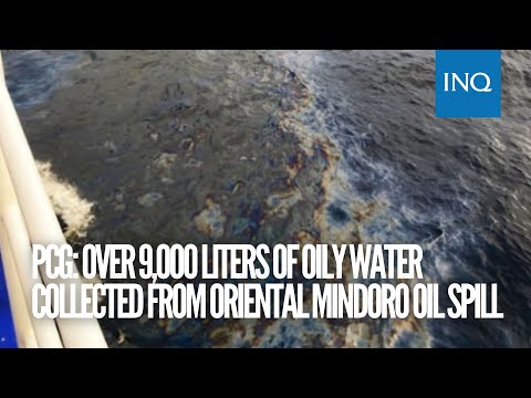 Over 9,000 liters of oily water collected from Oriental Mindoro oil spill – Coast Guard | #INQToday