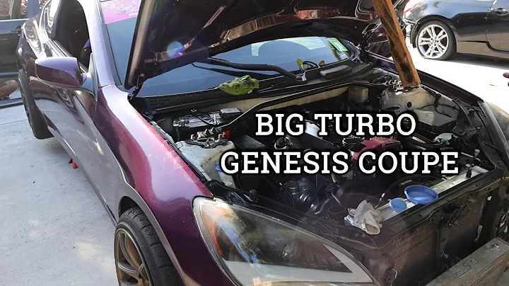 GENESIS COUPE GETS BIG TURBO