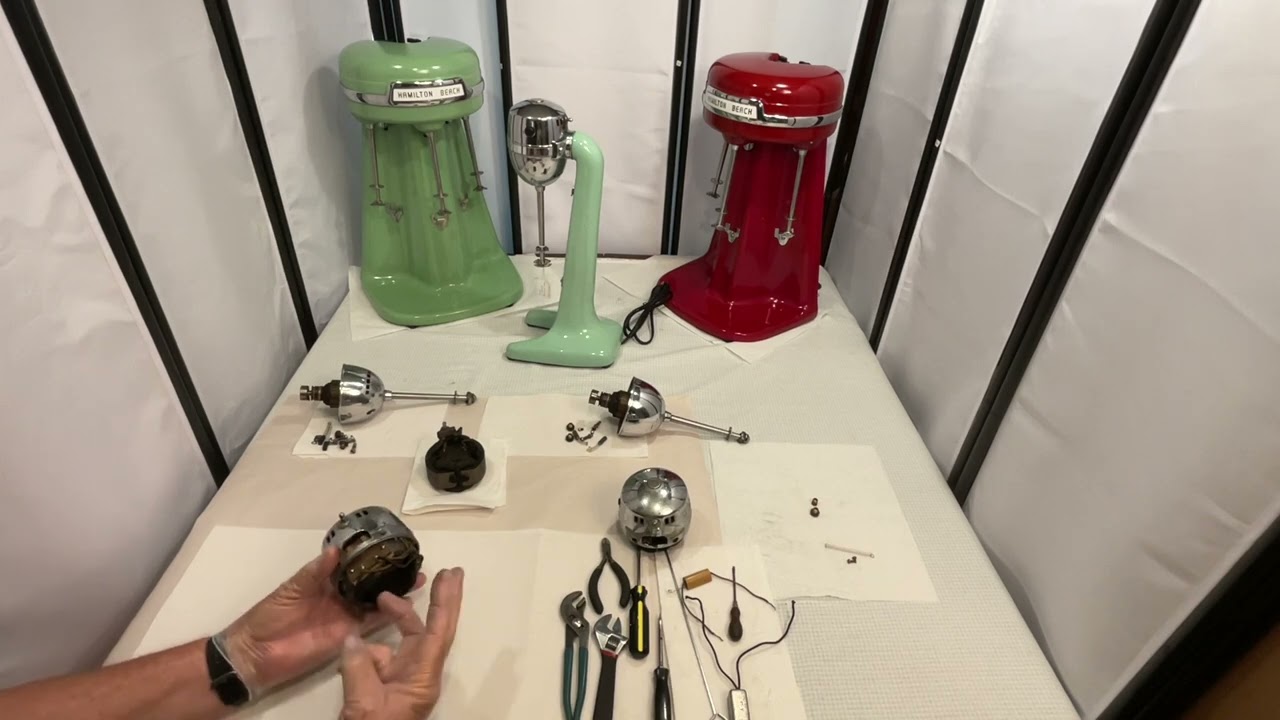 Hamilton Beach Model 30- How  to Remove a Condenser