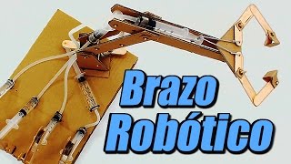 How to Make Hydraulic Powered Robotic Arm from Cardboard
