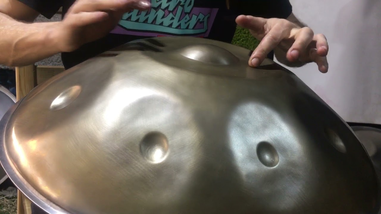 Stainless steel Handpan, good sustain
