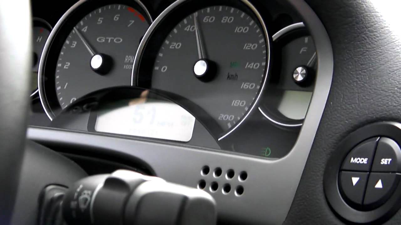 06 gto strut bar test. YouTube