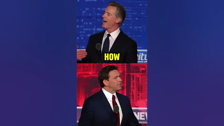 Newsom SLAMS DeSantis: You’re Nothing But a BULLY! Debate TURNS PERSONAL! #ytshorts #newsom #debate