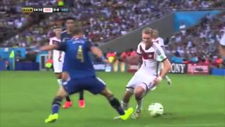 Germany vs. Argentina world cup 2014 Waving flag version