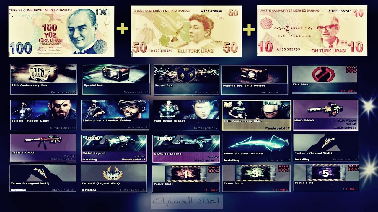 Arap sunucusunda, bombastik bir hesap dizdim! ''400 abone özel'' (wolfteam hesap dizme)