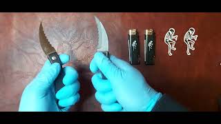 Sneakreaper elvia utility serrated versions.
