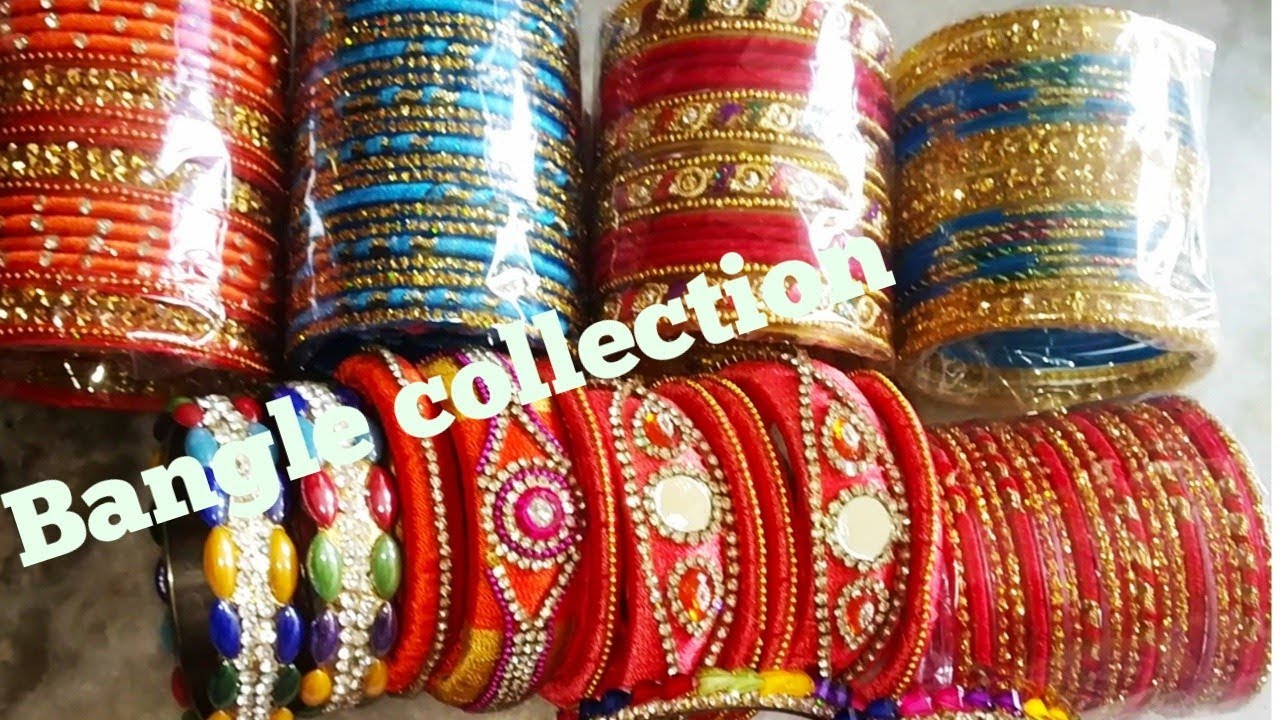 Bangle collection ll thread bangles,metal bangles,1gram gold bangles, stone work bangles ll