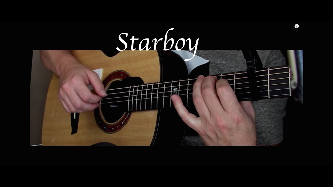 Kelly Valleau - Starboy (The Weeknd) - Fingerstyle Guitar