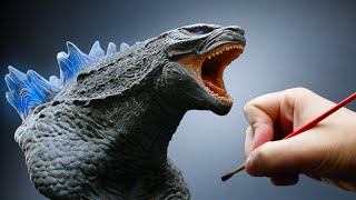 Godzilla Sculpture Timelapse - Godzilla vs. Kong