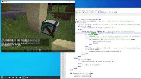 Minecraft Computercraft 1.12.2 Using Turtles as a tool in Survival Mode (Part05)