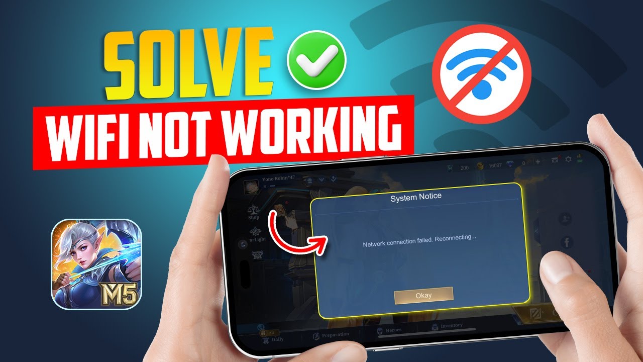 How to Fix Wi-Fi Not Working on Mobile Legends on iPhone | Mobile ...