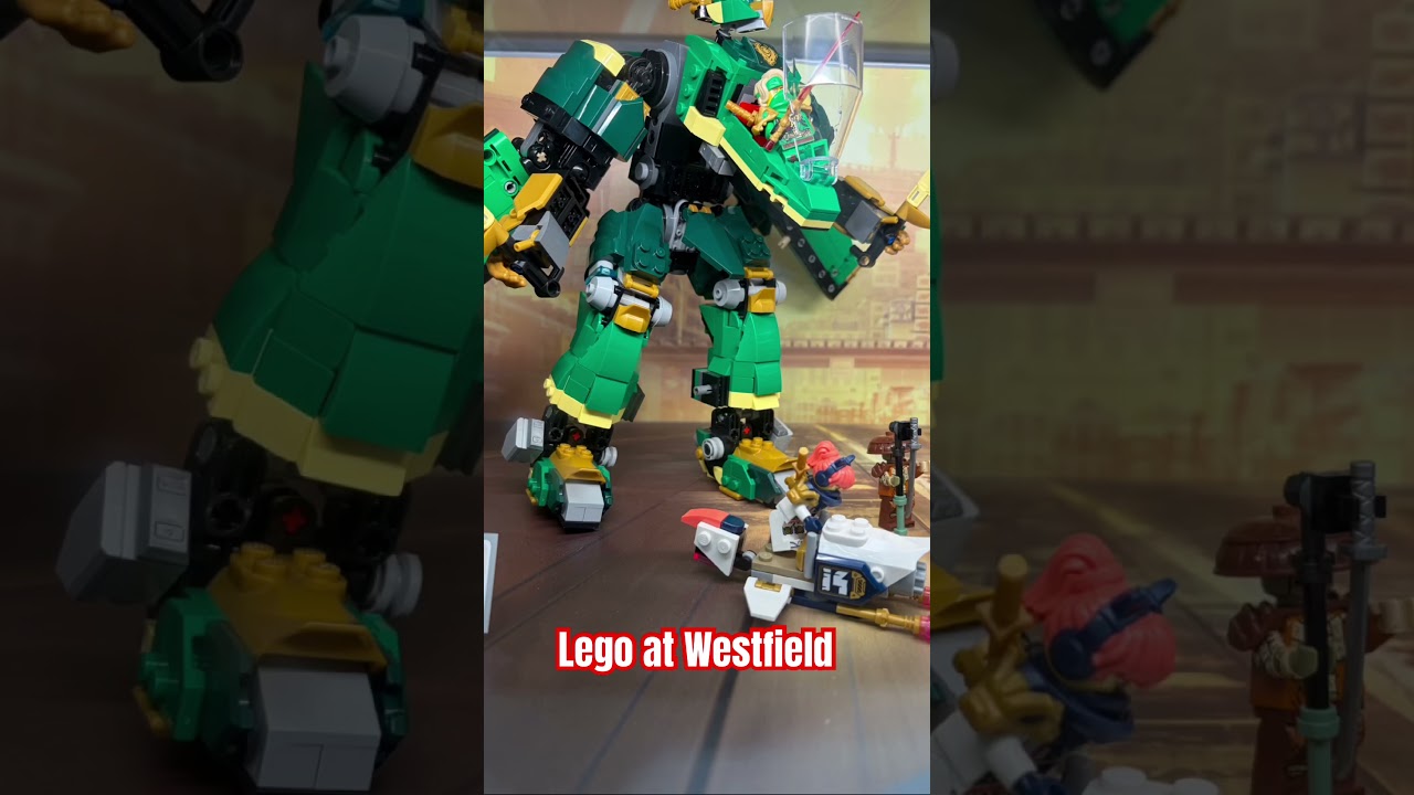 Westfield at Stratford. Lego shop with full of joys. 