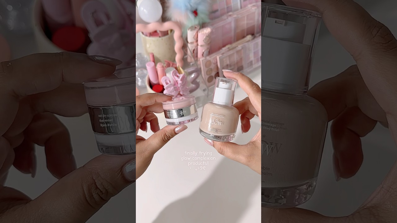 glow bb cream & not dry concealer 🤍🫧😶‍🌫️ 